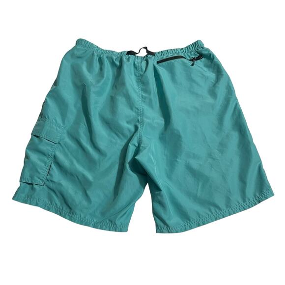 Nike Mens Swim Trunks Size XL Teal Lined Swim Trunks Drawstring Board Shorts - Picture 2 of 11